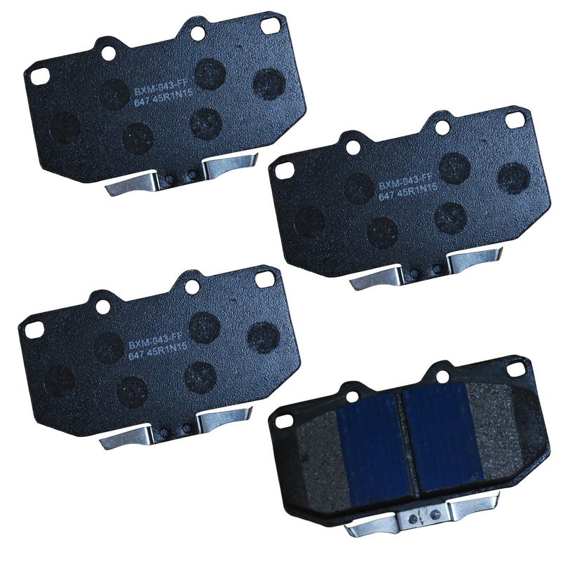 Bendix Premium SBM647 Semi-Metallic Front Brake Pads for Nissan 300ZX 1996-1994 - Image 1